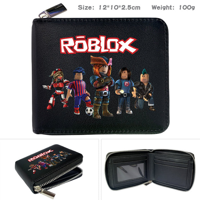 Wholesale Chic Print PU Leather Bi Fold Wallet Card Holder Everyday Casual Fashion Accessory