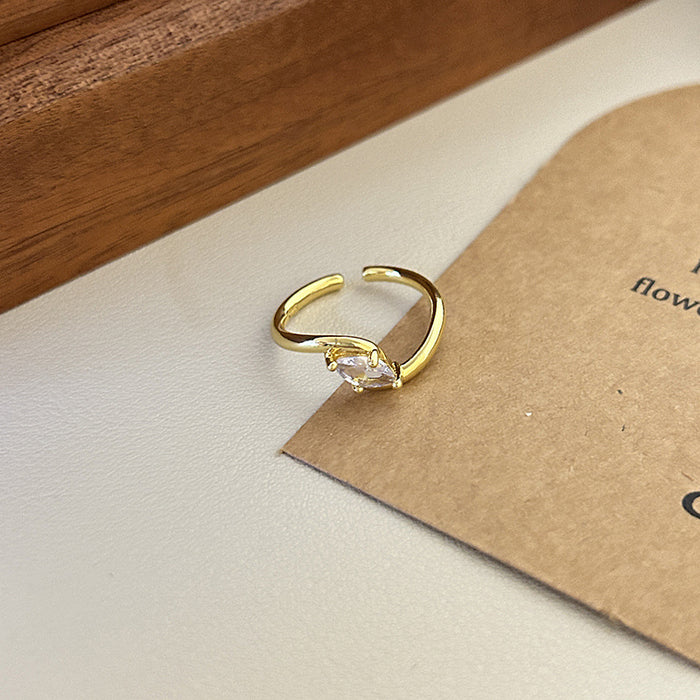 Wholesale Flash diamond zircon ring