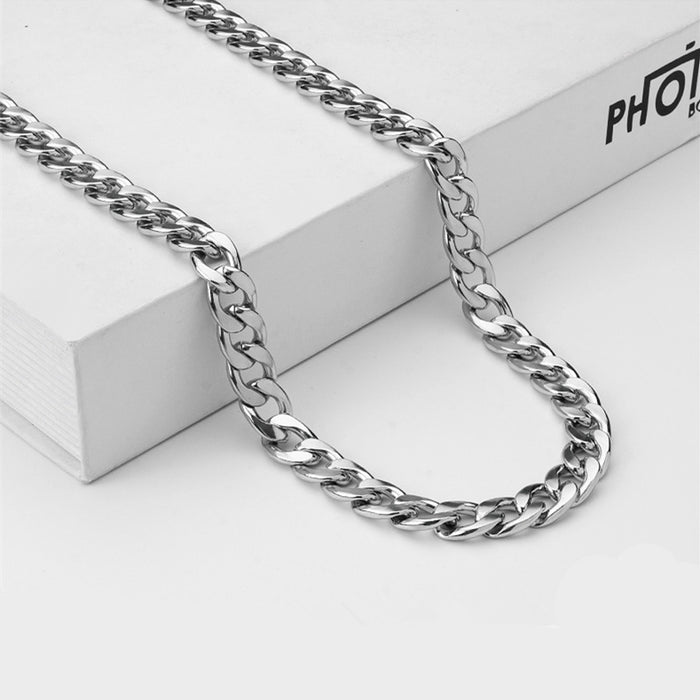 Wholesale Stainless Steel Men's Cuban Chain JDC-NE-Zheq004