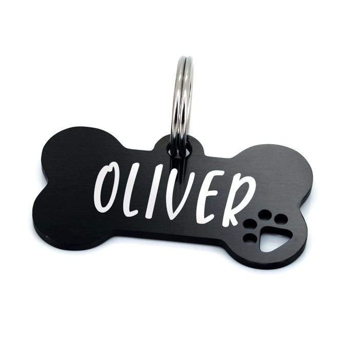 Wholesale Stainless steel pet tag double-sided engraved electroplated hang tag
