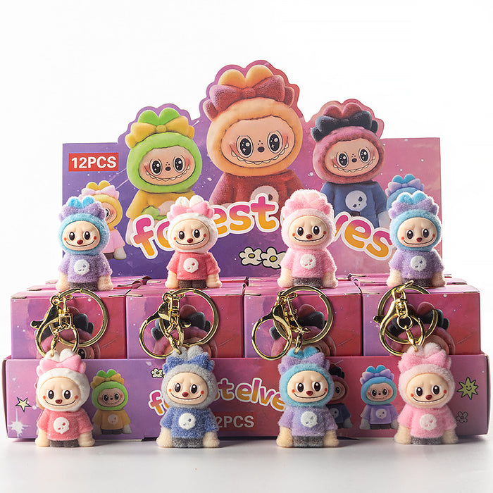 Wholesale Crown flocking ornaments doll children' s toy blind box