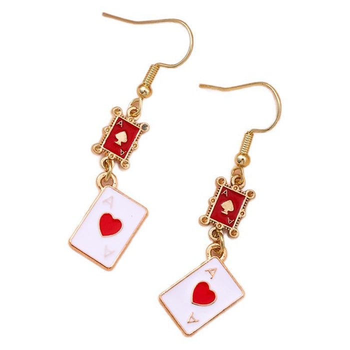 Wholesale Niche design high-end alloy pendant earrings