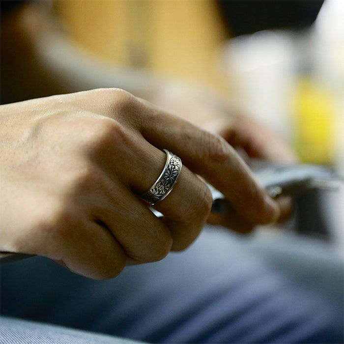 Wholesale Ring Pattern Alloy Ring