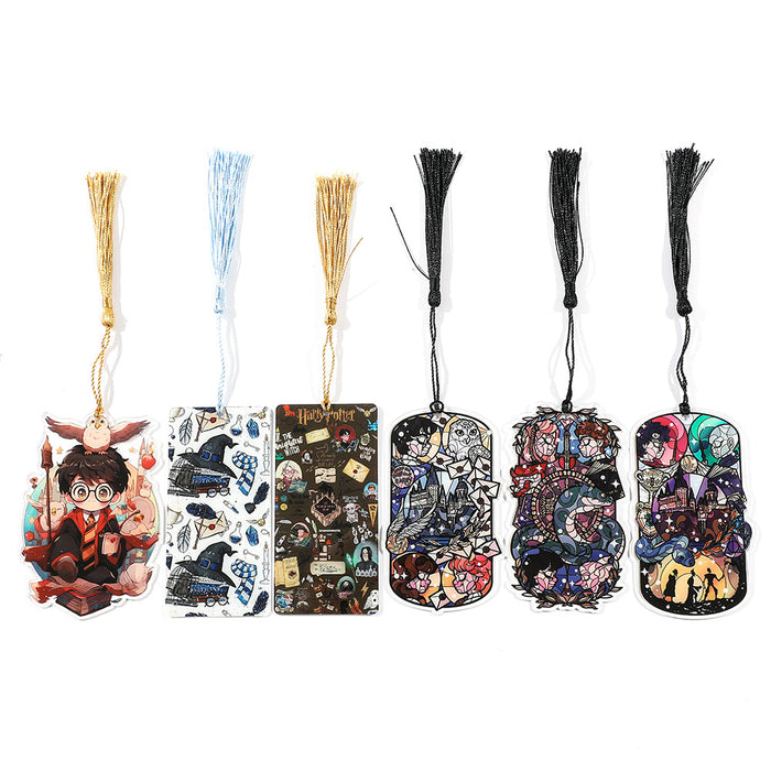 Wholesale Peripheral Bookmark Acrylic Tassel Pendant