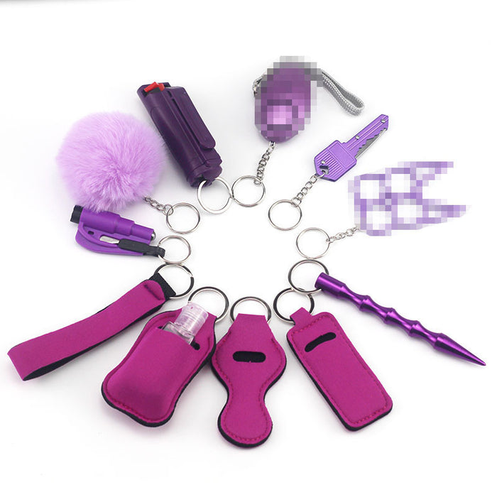 Wholesale Metal Multi-function Keychain DIY 12-piece Set JDC-KC-TouMS031