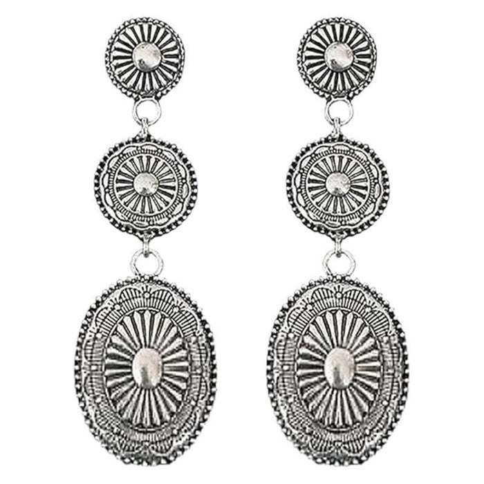 Wholesale vintage tassel long-chain earrings