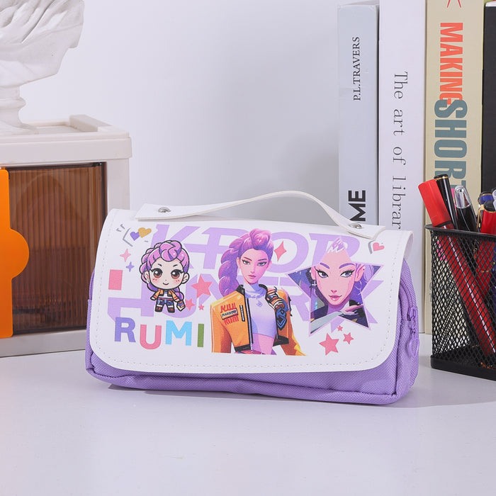 Wholesale KPOP Anime Large Capacity Pencil Case