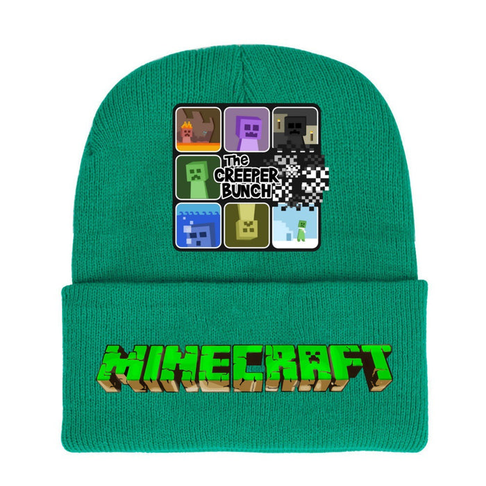 Wholesale Cartoon knitted hats,  wool hats and matching parent child warm hats