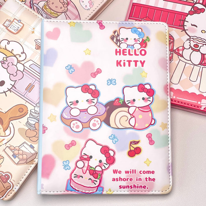 Wholesale A5 Cartoon Gold-Stamped Leather-Bound Notebook