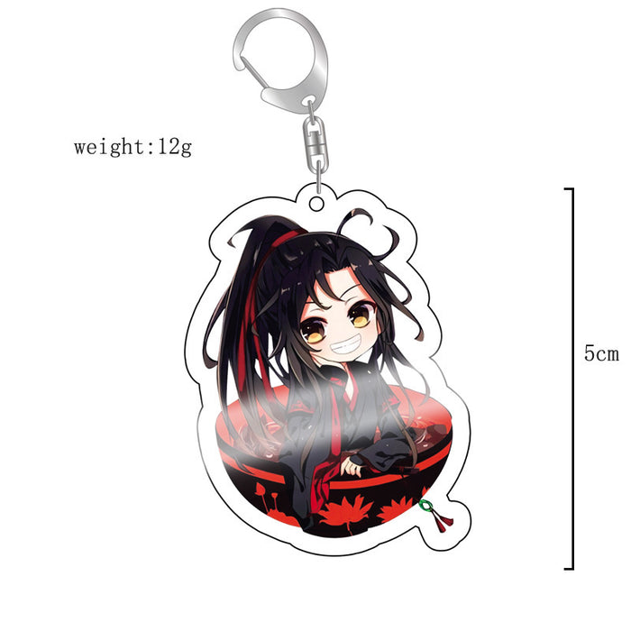 Wholesale Anime peripheral acrylic keychain pendant