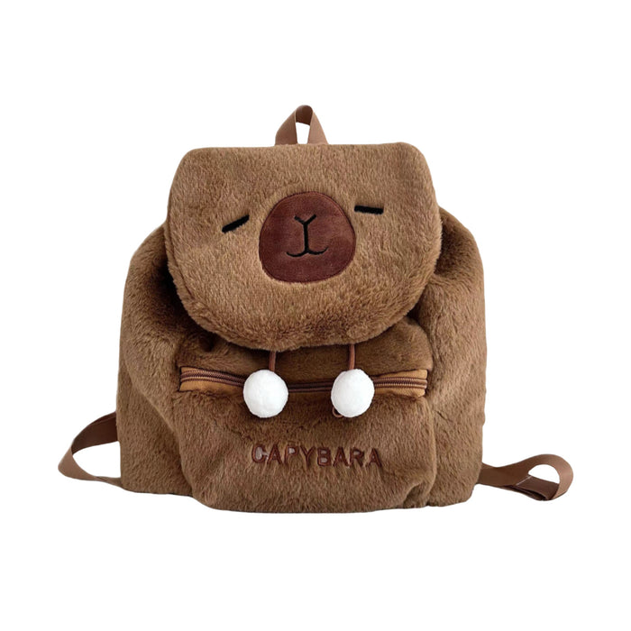 Wholesale Cute Embroidery Plush Backpack JDC-BP-RongT001