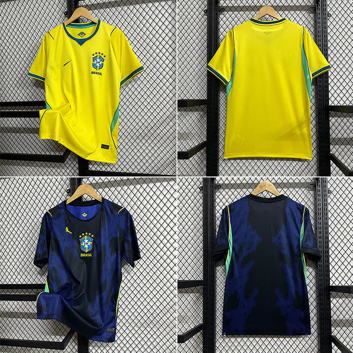 Wholesale World Cup Polyester Brazil Soccer Team Short Sleeve T-Shirt for Men Summer Casual