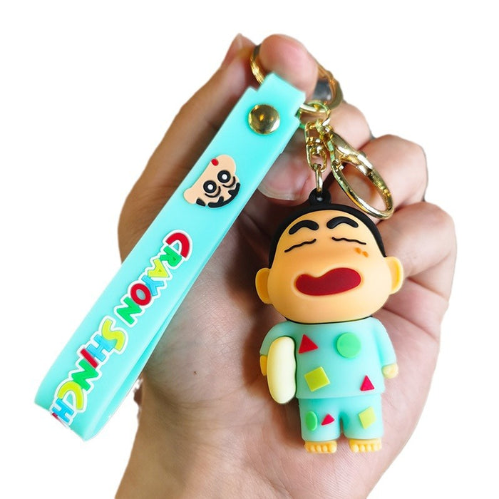 Wholesale Cartoon Doll Student Couple Key Chain Souvenir Small Gift