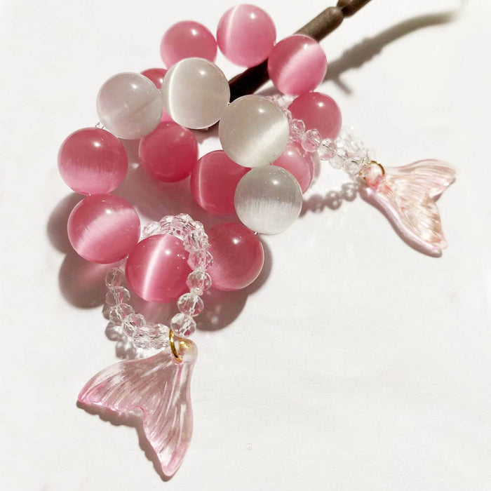 Wholesale Mermaid Wrap Finger Soft Hand Twist Rosary Beads Handheld Bestie Gift