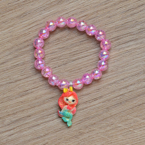 Wholesale Rainbow crystal bead bracelet