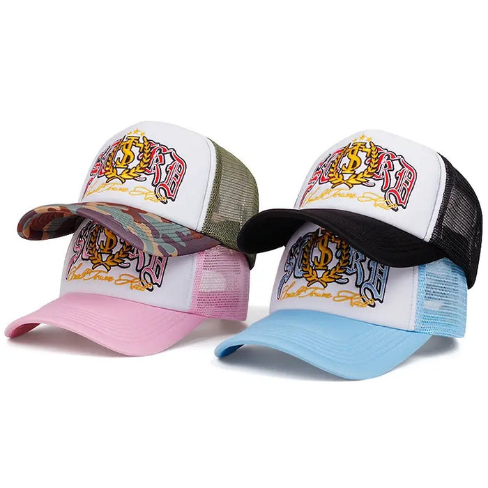 Wholesale Embroidered Letter Badge Baseball Hat