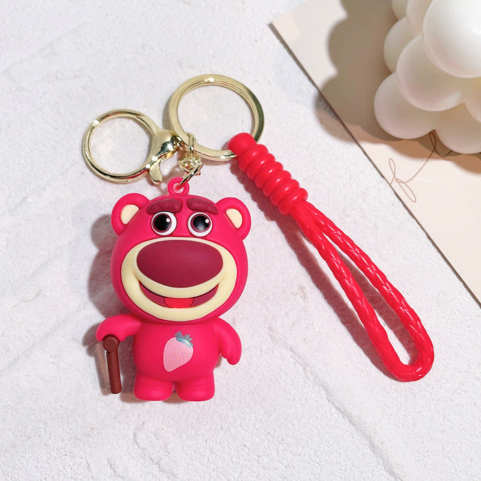 Wholesale Doll Silicone Keychain Hanging Doll