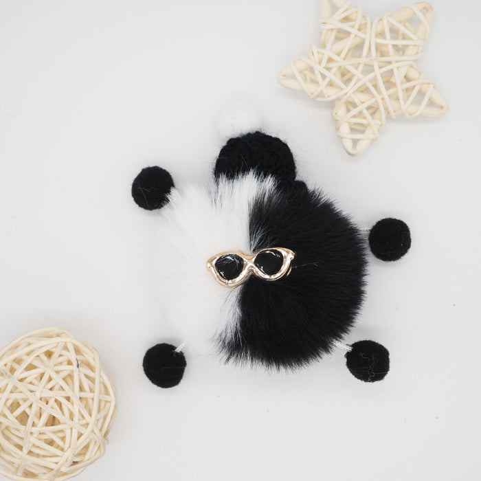 Wholesale Cute bag decoration plush toy car keychain pendant