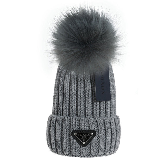 Wholesale Knitted Wool Ball Hat JDC-FH-DiS001