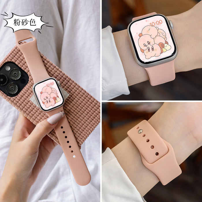 Wholesale iwatch watch strap silicone