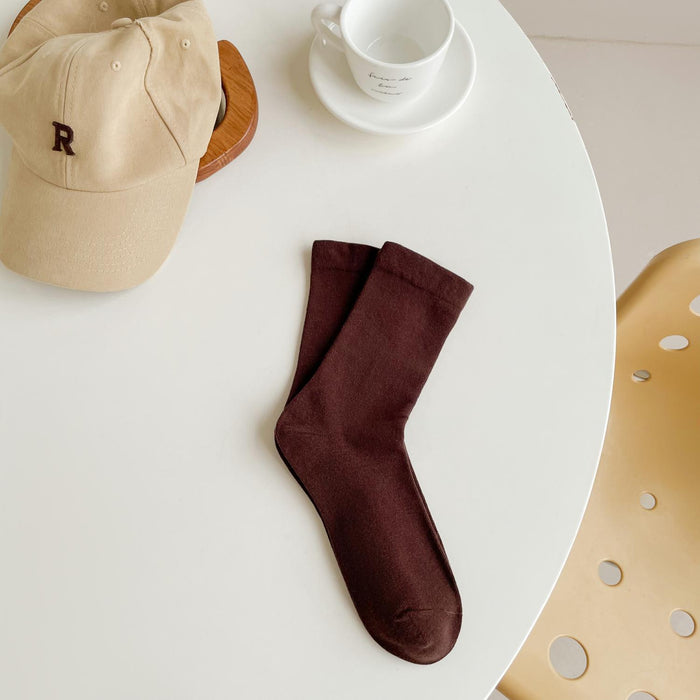 Wholesale Socks pile, tube socks, pure cotton versatile, loose mouth pile socks