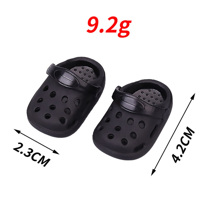 Wholesale Hole shoes 10cm 15cm cotton doll accessories toys