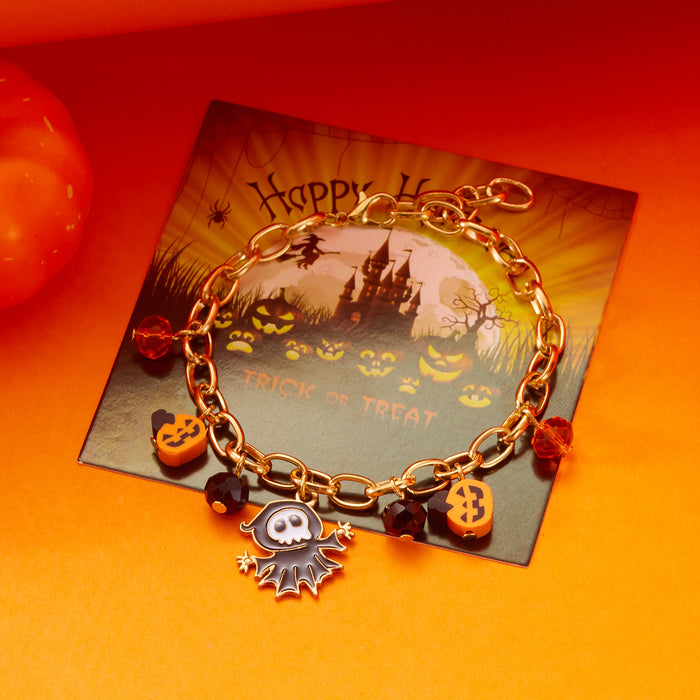 Wholesale  series bracelet funny ghost death pumpkin pendant bracelet