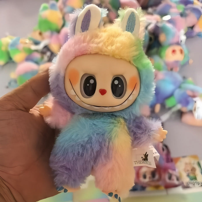 Wholesale Fourth generation vinyl face plush macaron high quality fourth generation blind box