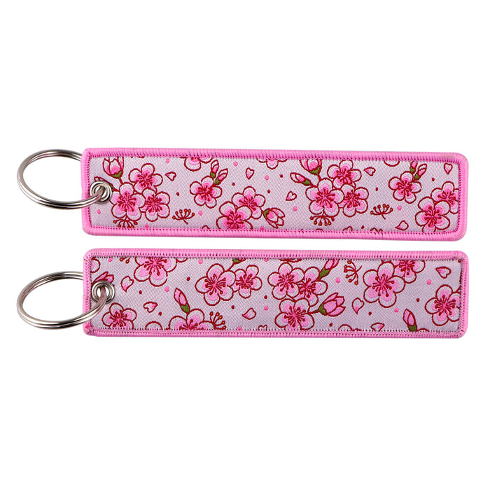 Wholesale Japanese Wave Weaving Marks Keychain Fabric Keychain Accessories