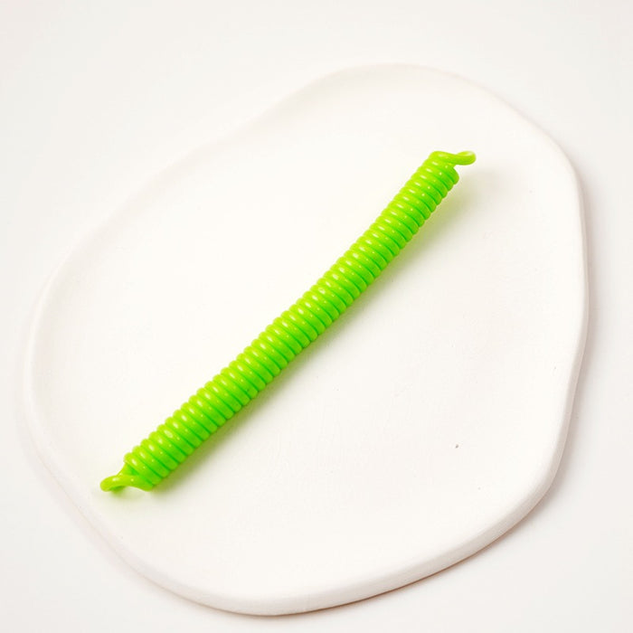 Wholesale Creative retractable elastic rope key chain pendant spring anti-lost bracelet chain ring