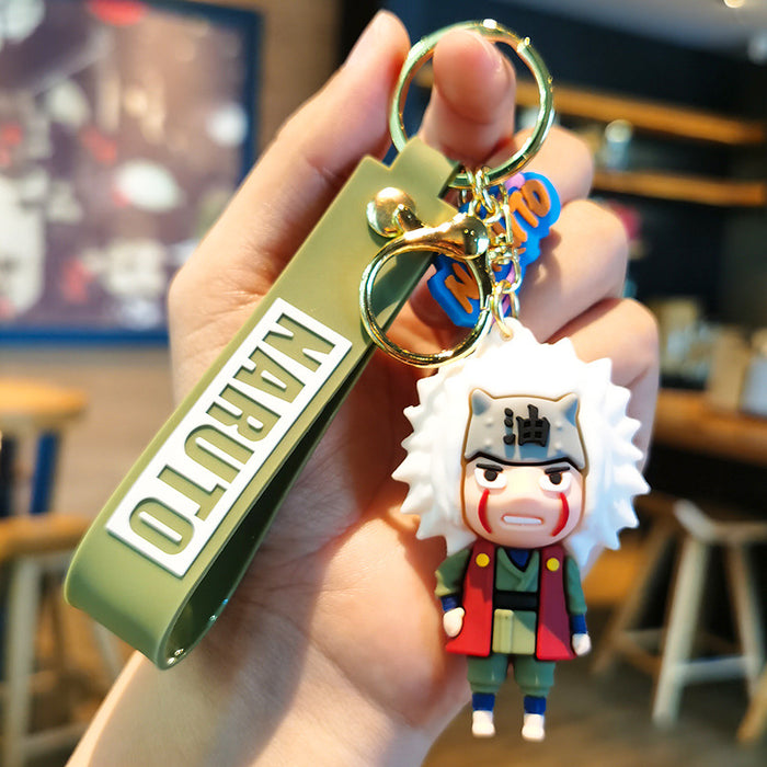 Wholesale Rubber Cartoon Doll Keychain JDC-KC-Tingm195