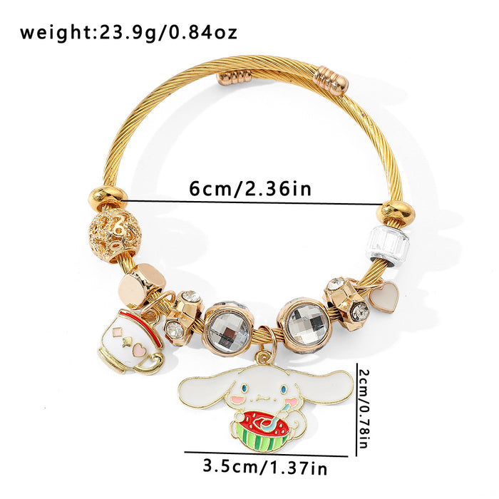 Wholesale DIY bead bracelet rhinestone