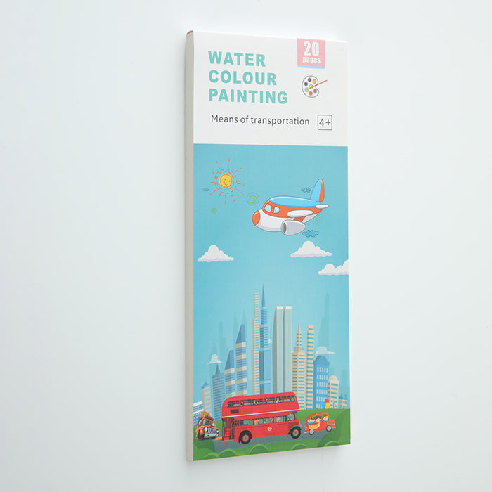 Wholesale 3-6 year-old children's watercolor graffiti painting book creative painting puzzle childhood baby coloring painting coloring book