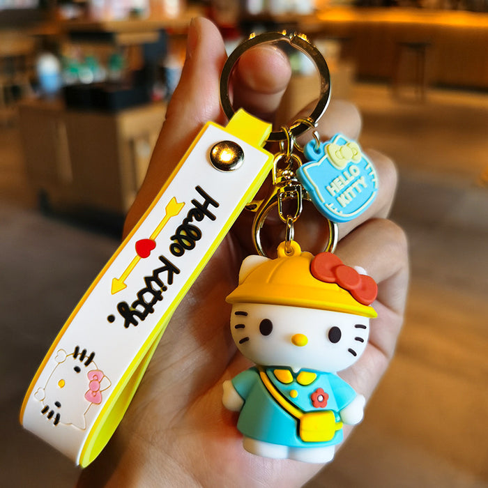 Wholesale Cartoon Doll 3D Rubber Keychain JDC-KC-Tingm083