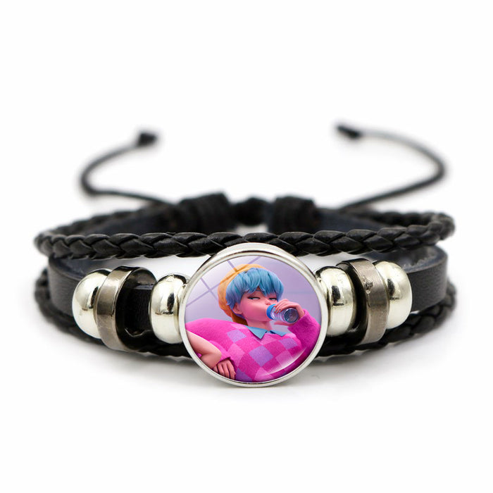 Wholesale Kpop Pink Bracelet Jewelry Girls Gift Cross-border Anime Peripheral Hand Jewelry Small Gift