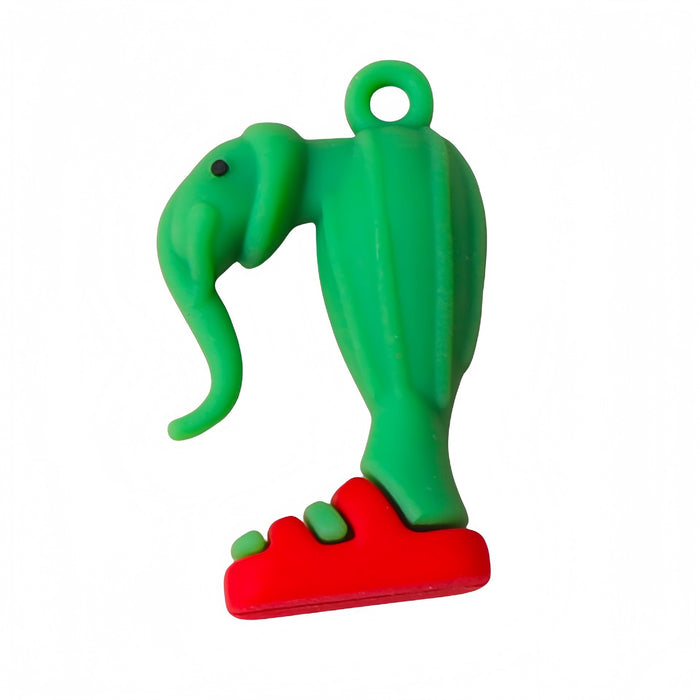 Wholesale Keychain pendant abstract shape school bag pendant