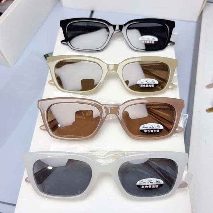 Wholesale Fashionable new cat eye small oval polarized sunglasses versatile internet celebrity same style glasses sunglasses