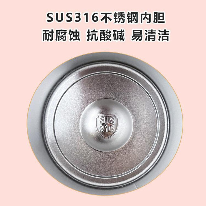Wholesale Children' s thermos cup stainless steel double drinking pipette cup cute kindergarten baby special cup