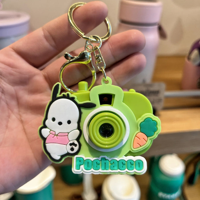 Wholesale Cartoon Cute Mini Projection Camera Keychain JDC-KC-biaopan007