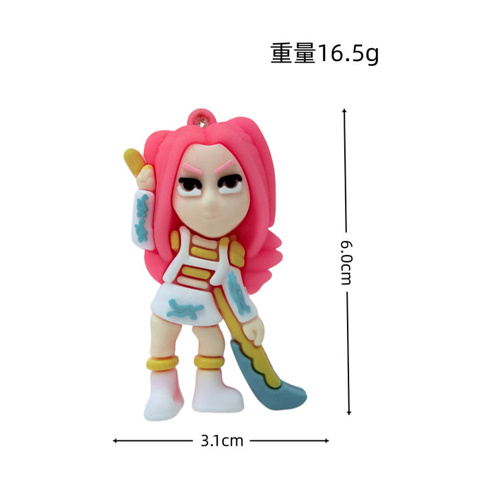 Wholesale Anime  Keychain Charm Blind Box Figure Trendy PVC Backpack Pendant Boutique Resale Gift
