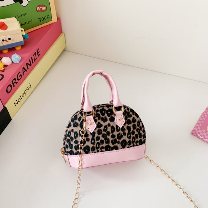 Wholesale Leopard Print Fashion Kids'  Backpack