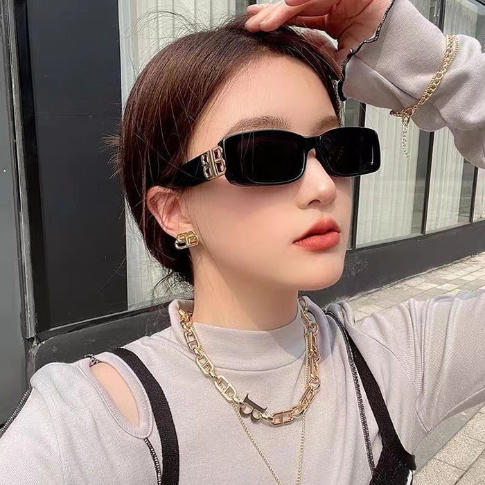 Wholesale Wholesale Double B Sunglasses Women's Retro Cat's Eye