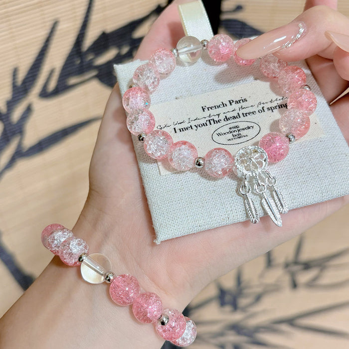 Wholesale Colorful Feather Compass Beaded Bracelet