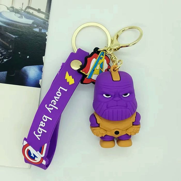 Wholesale  Creative Cartoon Keychain Pendant Bag Car Keychain Accessories Gift