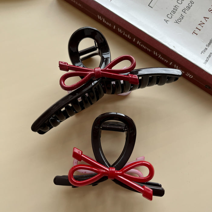 Wholesale Bow shaped back of the head clip, new style with high hair volume, shark clip hair clip and hair accessory