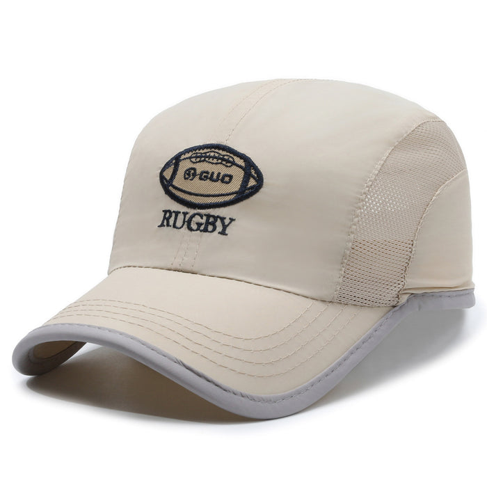 Wholesale New unisex thin quick drying baseball cap for children's sports, sun shading, breathable duckbill cap