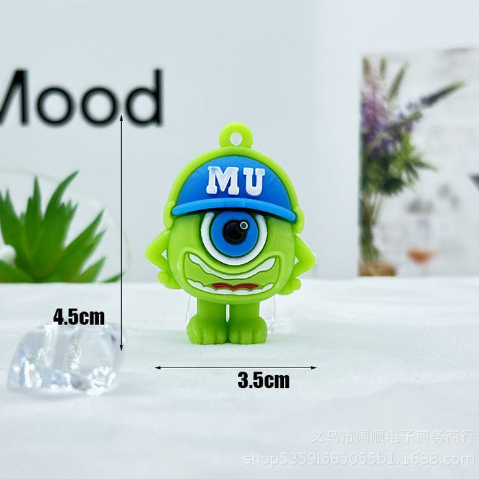 Wholesale Cartoon  Doll Pendant One-eyed Key Chain Pendant