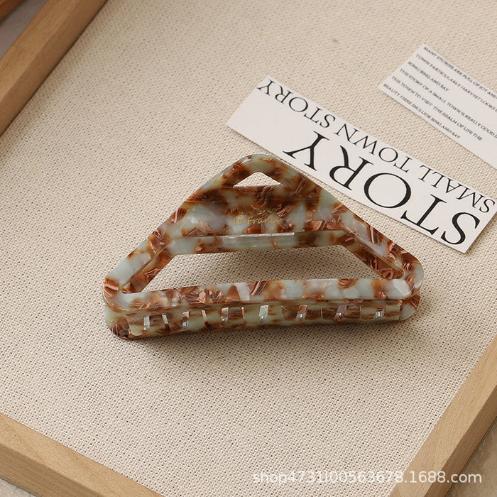 Wholesale Simple Elegant Acetate Chocolate Hair Clips