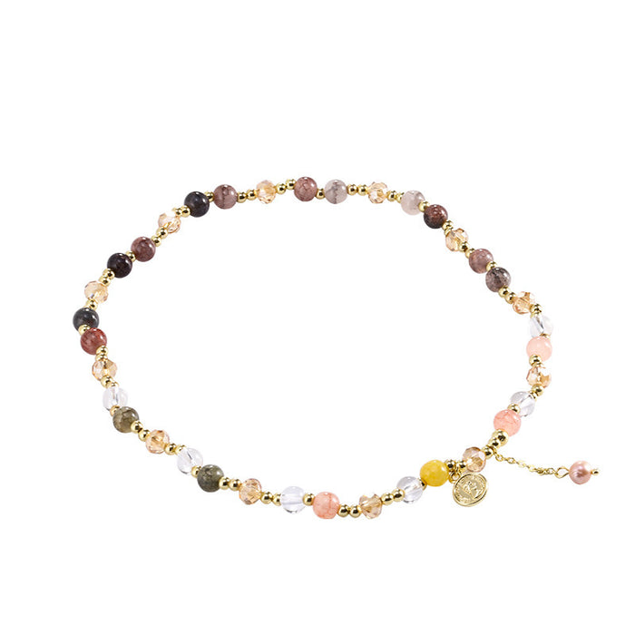 Wholesale New Chinese Explosions Beaded Bracelet Women's High Sense Niche Joker Pearl Bracelet Retro Couple Hand Jewelry