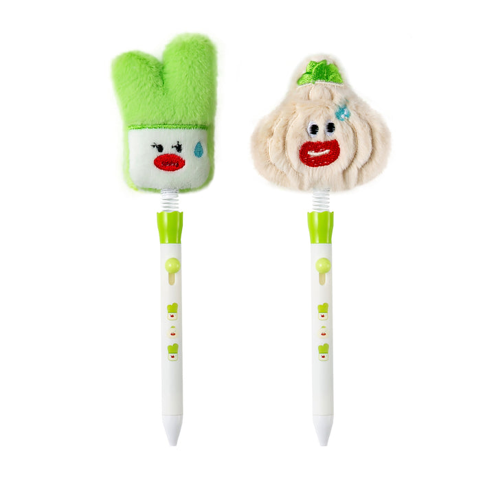 Wholesale Star monster plush doll gel pen creative cute rocking pen plush pen 0. 5mm black water pen